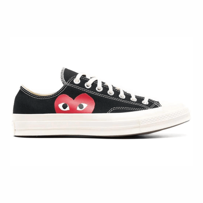 Converse Chuck 70 Low x Comme des Garçons Play - Black