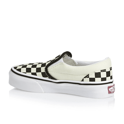 Vans Classic Slip Black White Checkerboard