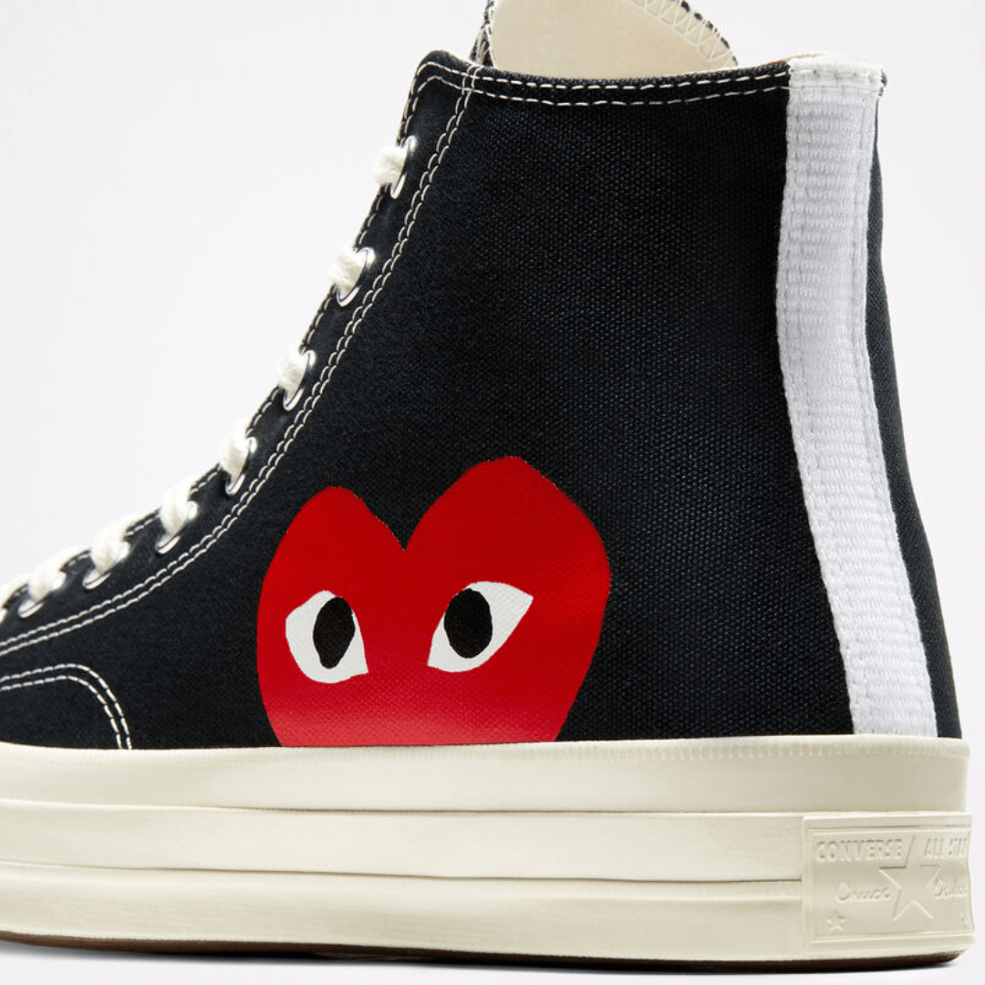 Converse Chuck 70 High Top x Comme des Garçons Play - Black