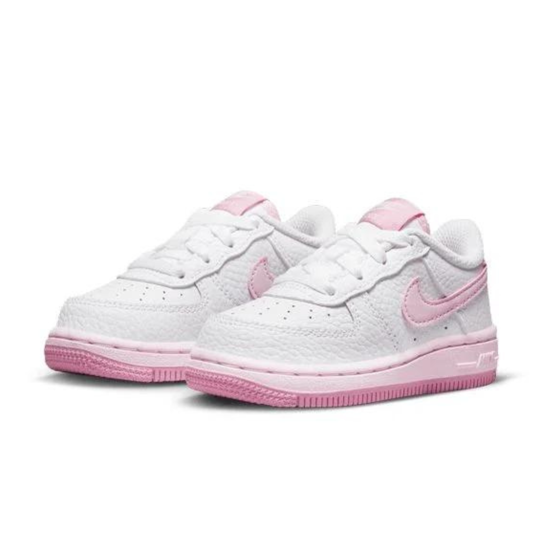 Infants Nike Air Force 1 - White Medium Soft Pink