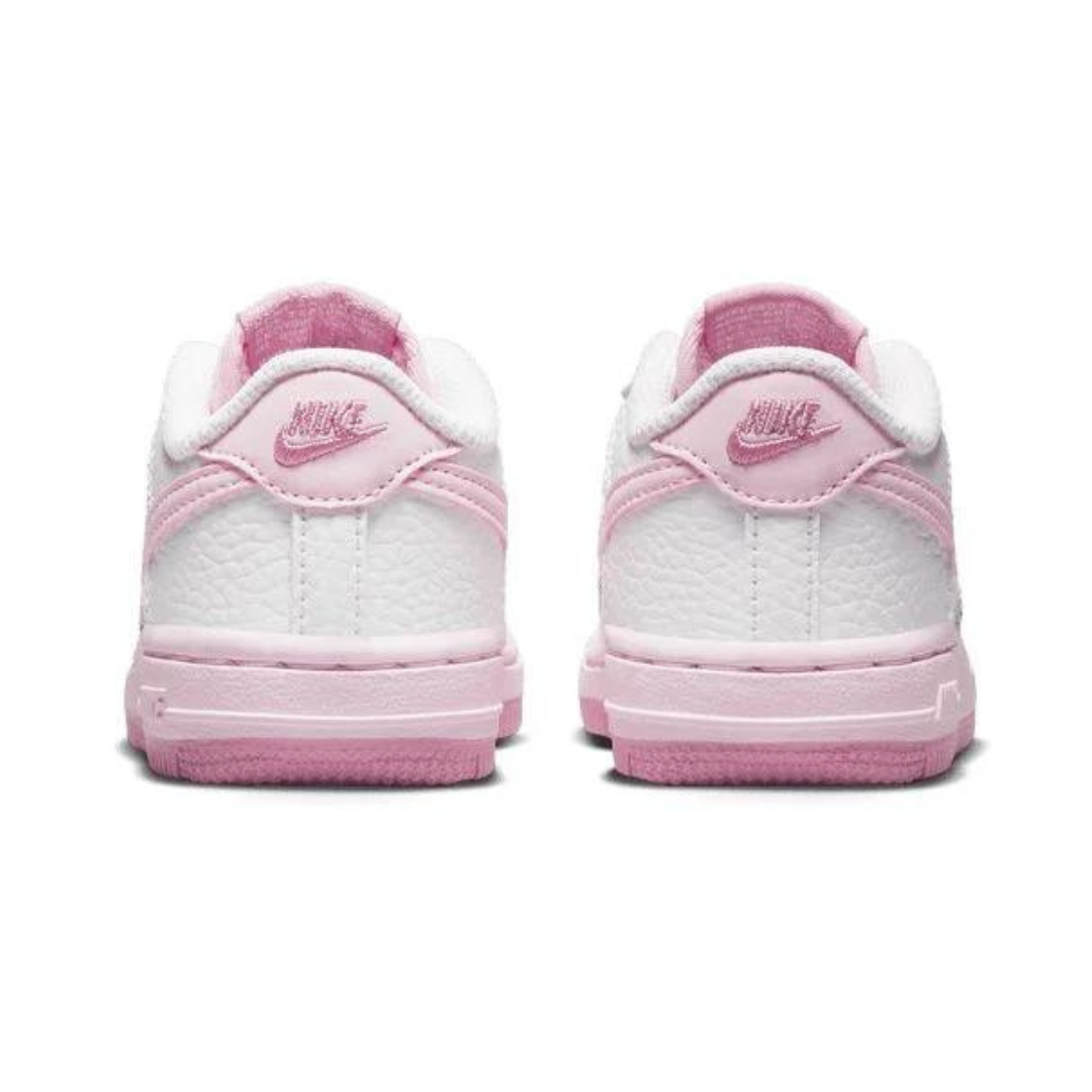 Infants Nike Air Force 1 - White Medium Soft Pink